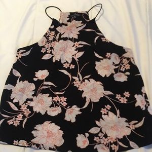 M lightweight (poly/spandex) crop top